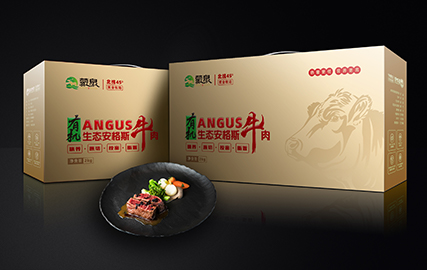蒙泉·内蒙牛羊肉品牌包装设计