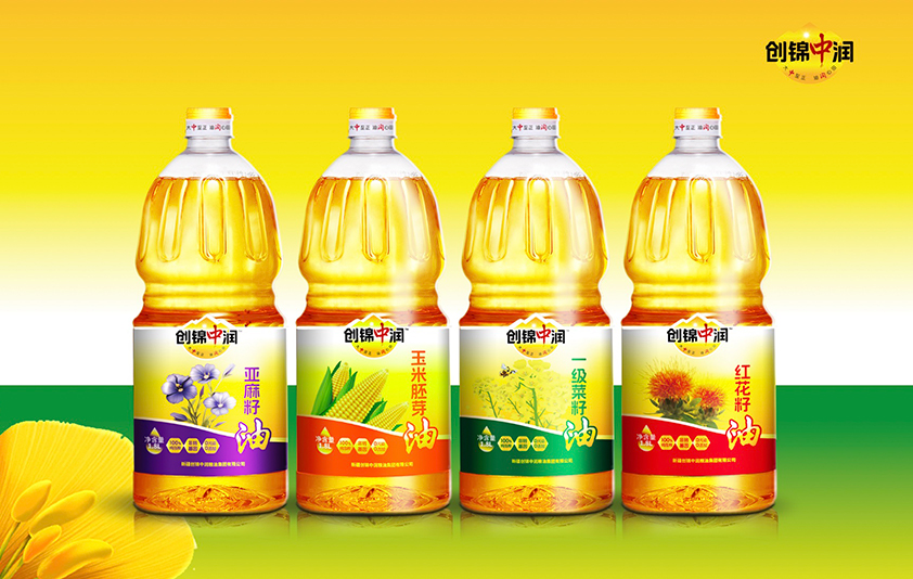 新疆创锦中润粮油品牌设计